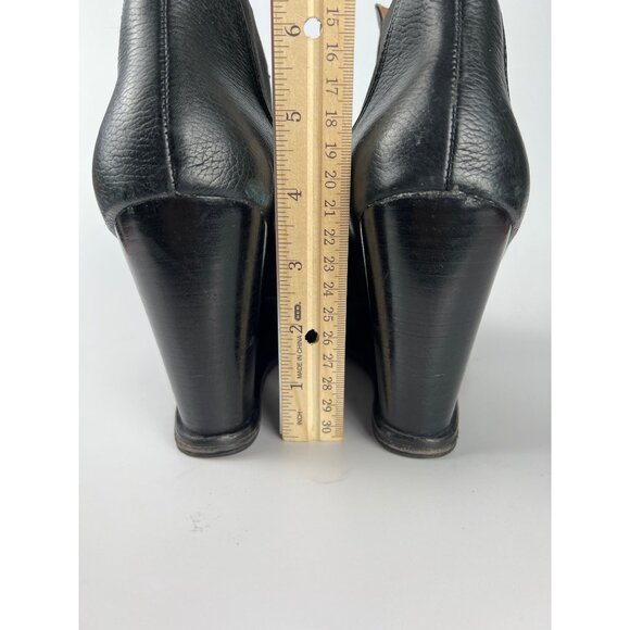 Corso Como Black Wedge Booties size 8.5 - Picture 12 of 12
